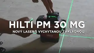 NOVINKA - Vychytaný laser Hilti PM 30 MG