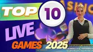 Top 10 Most Played Live Casino Games in 2025 REVEALED!
