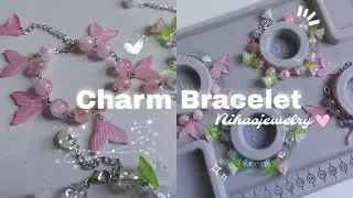 How To Make Charm Bracelets on Small Budget | under $100 🎀 NIHAOJEWELRY | DIY Charm Bracelet ✨