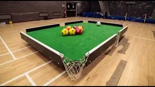 Unbelievable Tricks, Skills, and FootPool shots