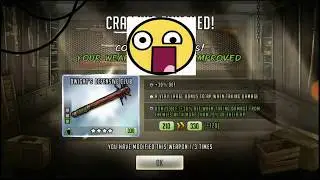Failed Dissambling & Crafting Legendary Weapons | Walking dead road to survival