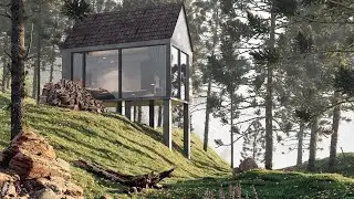 Casa Del Bosque - Timelapse - 3DsMax + Corona Renderer 6