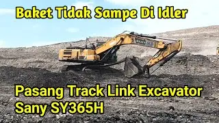 Pasang Track Link Excavator Sany SY365H