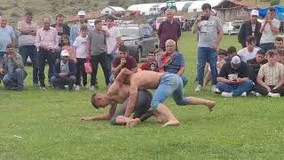 Çorum Osmancık Akören Köyü 8.Yayla Şenliği Güreşi