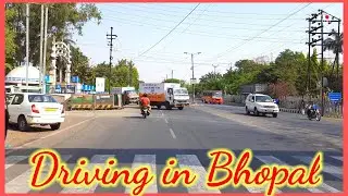 Bhopal: Driving from Arera Colony to ITI Tiraha, Raisen Road #enjoyindia