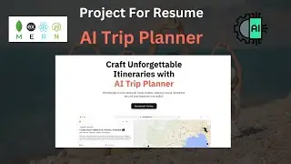 Final Year Project | AI Trip Planner | Machine Learning Project|Project For Resume#finalyearprojects