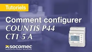 Comment installer et configurer un COUNTIS P44 CT1 - 5A ?