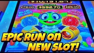 🚨 NEW SLOT! INSANE WINS on Neon's Bonus Blast @DelawareParkCasino #slot #slotscasinogames