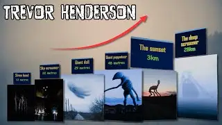 All Trevor Henderson Giants Size Comparison (Siren head, behemoth, puppeteer, house head…)