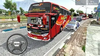 Bus Sugeng Rahayu Keluar Terminal Langsung Oleng Bertemu Mobil Polisi Kasih Telolet Basuri 