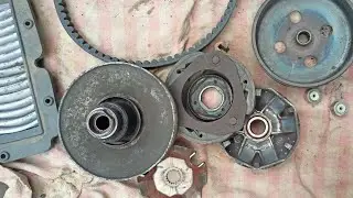 Suzuki Access 125 cc: решение проблемы с звукоснимателем и повреждение сцепления. Suzuki Access c...