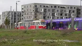 🔷 Prágai villamosok a Dědina - Divoká Šárka szakaszon