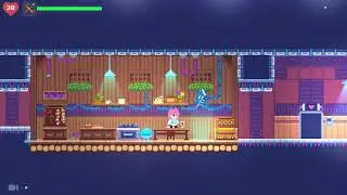 Phoenotopia Awakening - Part 8 - Thomas's Lab 2nd Level Trials, Boss, Geo Base, Antique Shop