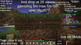 DONUT SMP : GAMBLING, LOOT DROPS AND MORE