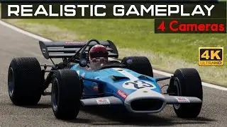 Project Cars 3 - Lotus Type 49C 1967 - Realistic gameplay walkthrough - Logitech g920 - 4K60FPS