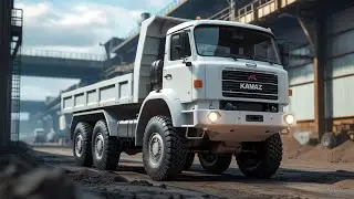 😱 KAMAZ-65955 (6&times;6) 2026 в БЕЛОМ цвете &mdash; Этот грузовик шокировал всех!