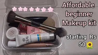 “What’s in My Beginner Makeup Kit | Affordable Makeup Products Under Budget 💄✨”