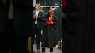 Others Collecting Graduation Certificate V.S this Guy 🥶
