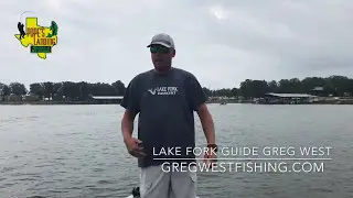 Lake Fork Guide Greg West's May Fishing Report on the Water