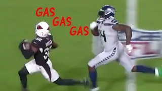 DK Metcalf Chasedown Meme - Gas Gas Gas