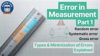Error in Measurement (Part 1) | Types & Minimization of Errors Explained