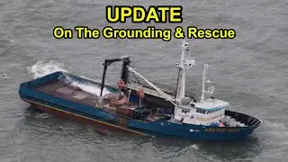 US Coast Guard Rescues 9 From Grounded Fishing Vessel in Bering Sea.