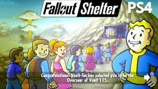 Fallout Shelter PS4 Gameplay Part 1
