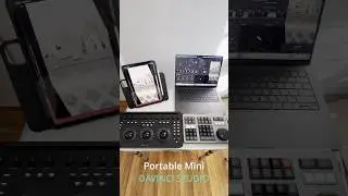 Mini Portable DaVinci Studio #davinciresolve #editing #colorgrading #ministudio #portable