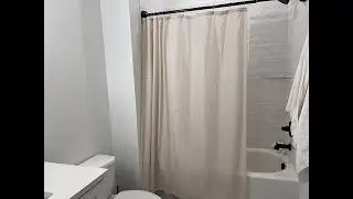 Naturoom Natural Linen Shower Curtain Review | Fabric Curtain Liner