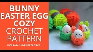 Make These Adorable Easter Bunny Egg Cozies in 15 Minutes!