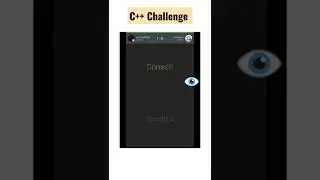 C++ challenge | cpp | SoloLearn #programming #coding #cpp #challenge