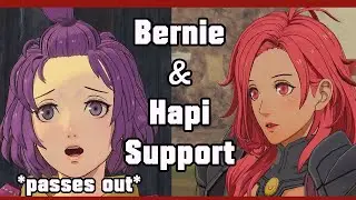 Fire Emblem Warriors: Three Hopes - Bernadetta and Hapi Support C & A