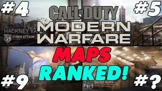 Every MODERN WARFARE Multiplayer Map RANKED! (Worst to Best Classic Maps)