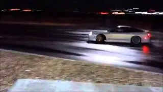 nissan 240sx rain drifting