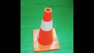 450mm 18' ' Inch Unbreakable Soft Plastic Traffic Cone Flexible PVC Cones, PVC Cones, White Cones