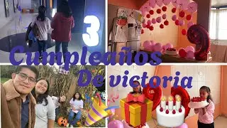 Mi bebé cumplió 9 años 🥹💜, acompáñenos a celebrar ! 🎊  #vlog #nuevafamilia 