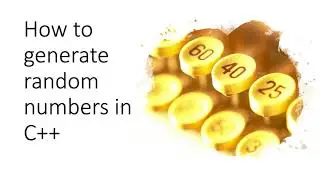How to generate random numbers in C++