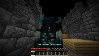 Fighting the Warden in Minecraft 1.19