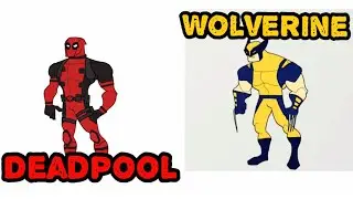 Spectacular Spider-Man Art Style: Marvel Anti Heroes| Deadpool, Wolverine And Daredevil