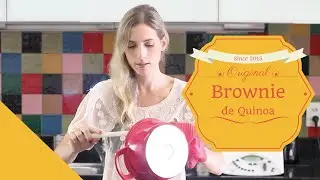 Brownie de Quinoa e Cacau