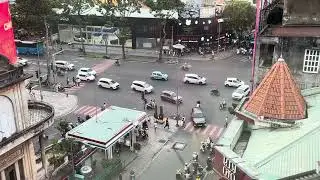 Saigon traffic mayhem