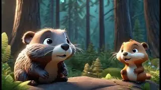 The Crying Beaver Dropped the Stick | Nursery Rhymes for Kids & Baby Songs Preschool Fun