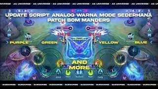 UPDATE SCRIPT ANALOG MOBILE LEGENDS TERBARU - Update New Analog Warna Simple Mode