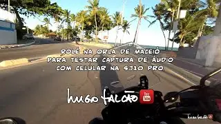 Honda CB 500x - SJCAM SJ10 Pro com capta&ccedil;&atilde;o de &aacute;udio pelo celular