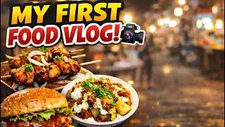 Our First Food Vlog 🍔 | Honest Taste & Real Reactions