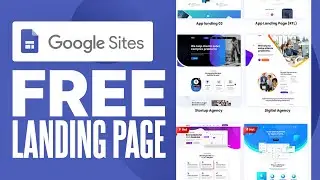 How to Create Free Landing Page on Google Sites (2026) Tutorial