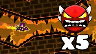 I beat 5 INSANE DEMONS in 24 HOURS | Slaughterhouse, Rupture, Night Terrors and more (GD 2.11)