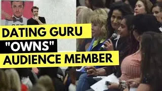 Dating guru Matthew Hussey gets awkward with audience member