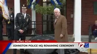 Johnston police headquarters renamed in honor of longtime police chief