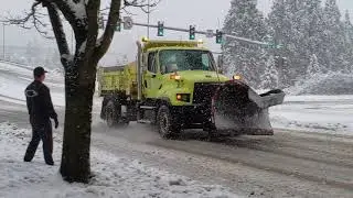 Seattle Snow 2021 Bellevue Washington 02.14.21